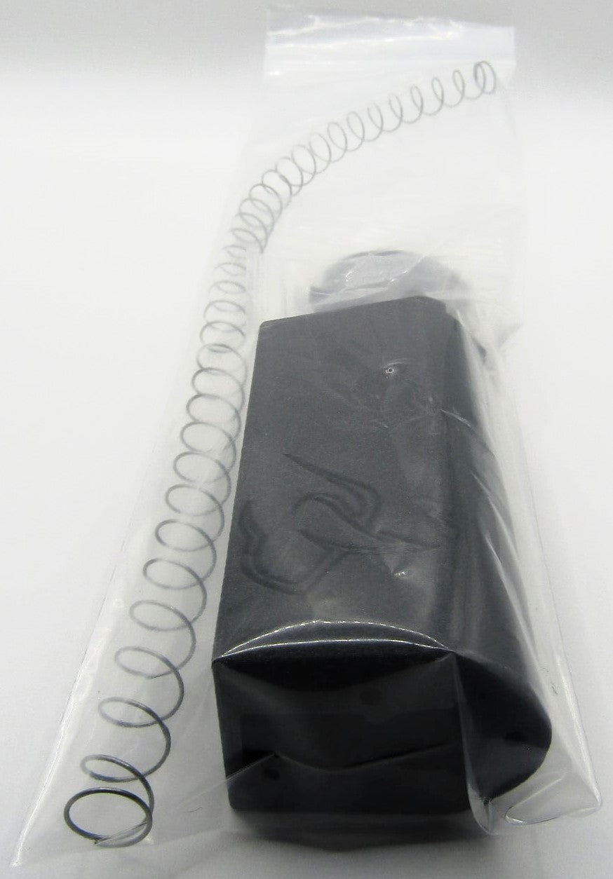 TX22 magazine extension with spring in clear packaging for 15-round capacity upgrade