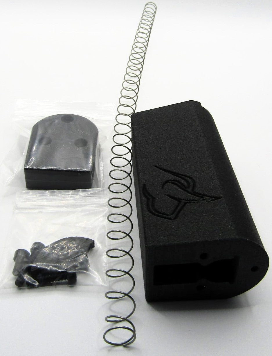 Taurus TX22 15-round magazine extension kit with spring and screws for increased capacity and durability