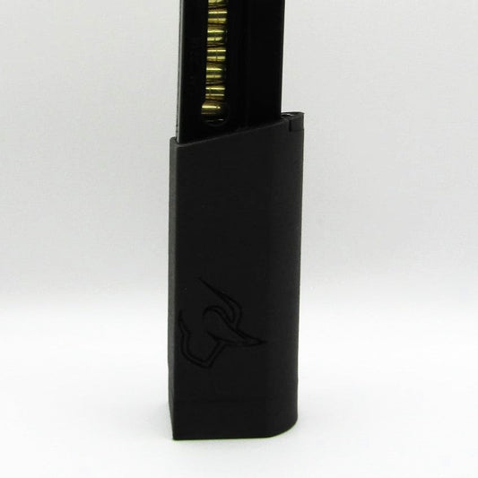 Taurus TX22 Magazine Extension with 15-round capacity increase, black durable design, precision fit for TX22 magazines.