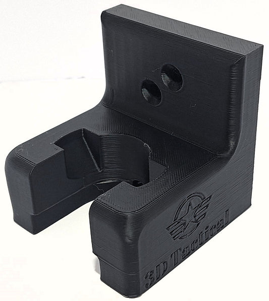 3D-Tactical AR Buffer Wall Hanger for AR-15 and AR-10 rifles, made in USA.