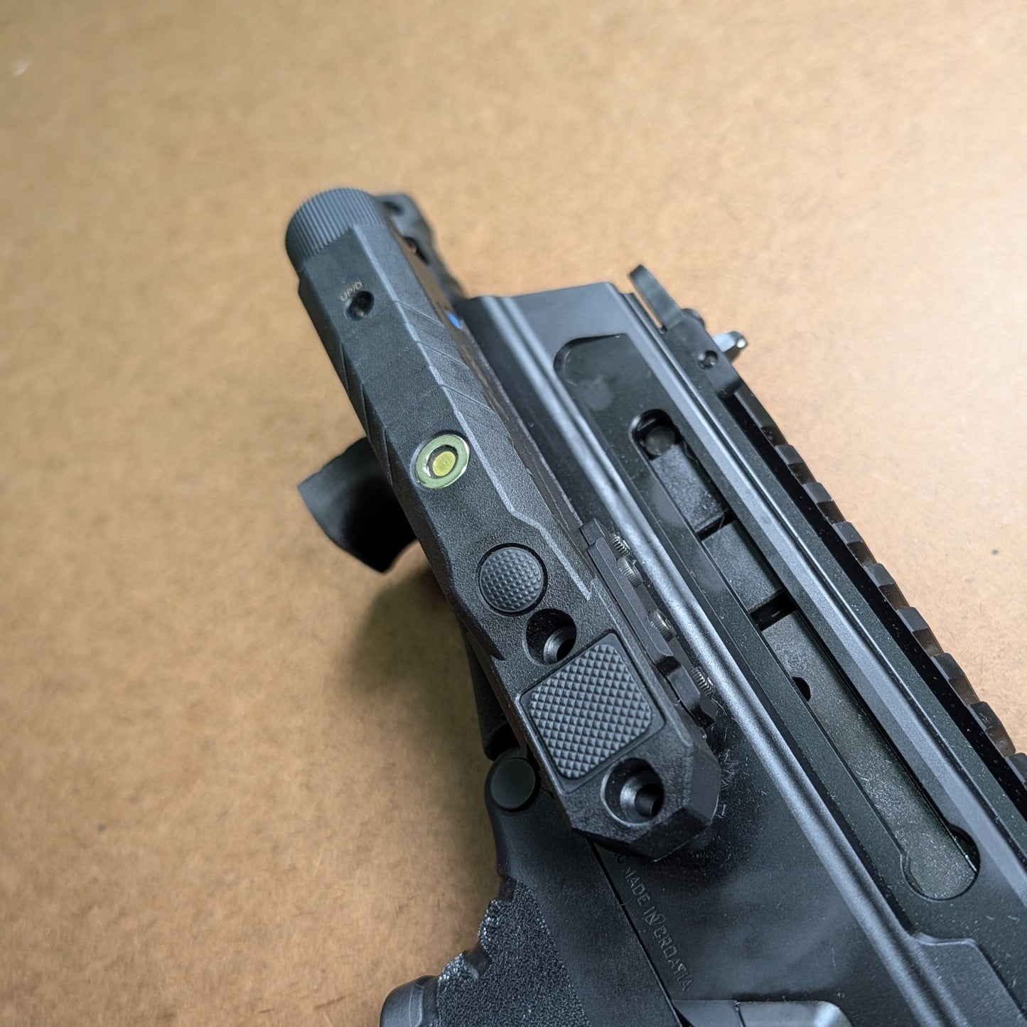 Springfield Kuna M-LOK to Picatinny rail adapter for firearm accessories