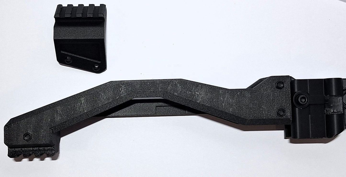 TX22 CF-Nylon Chassis & Folding Brace Kit