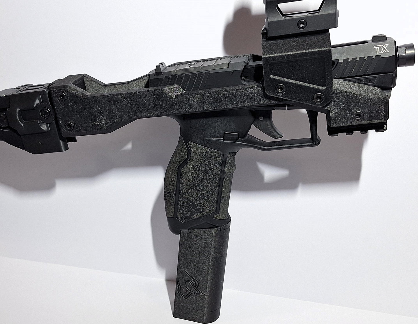 TX22 CF-Nylon Chassis & Folding Brace Kit