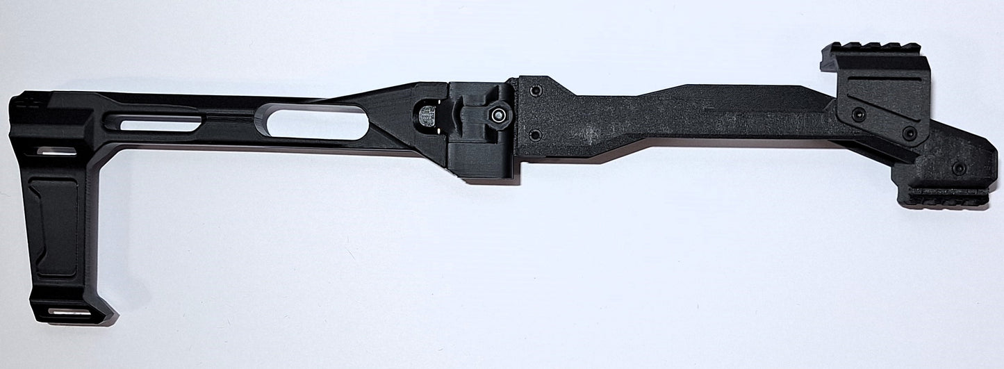 TX22 CF-Nylon Chassis & Folding Brace Kit