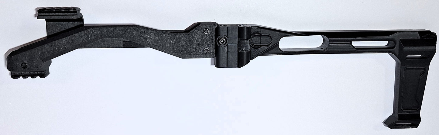 TX22 CF-Nylon Chassis & Folding Brace Kit